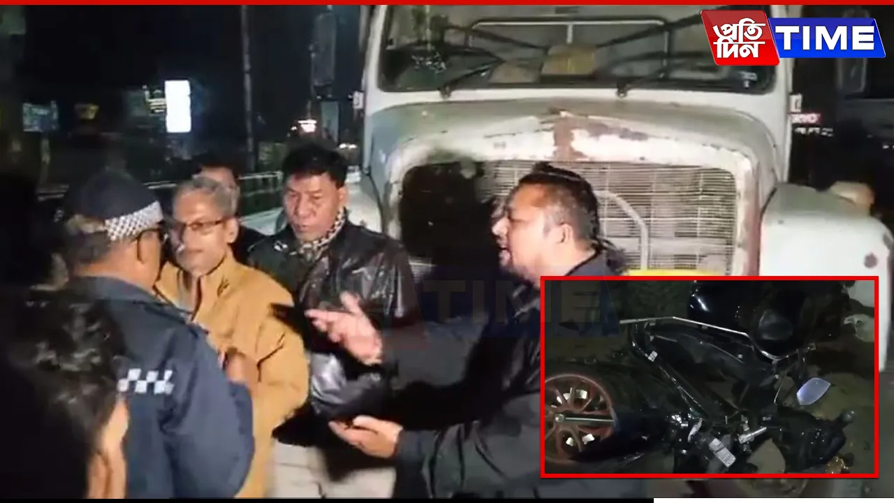 Guwahati: Speeding Dumper Hits Pedestrian, Smashes Three Vehicles