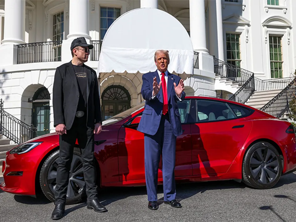 Trump buys Tesla
