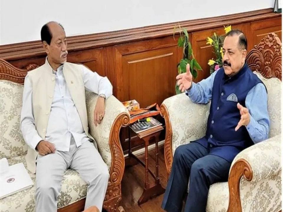 Nagaland CM Meets Jitendra Singh, Discusses Several State-Related Issues