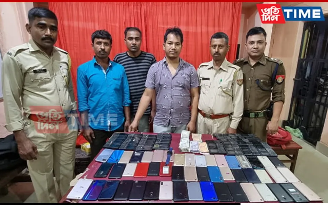 Guwahati Police Recover 95 Stolen Phones, Three Held