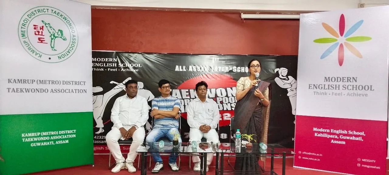 Guwahati: 1st All Assam Inter-School Taekwondo Championship Begins