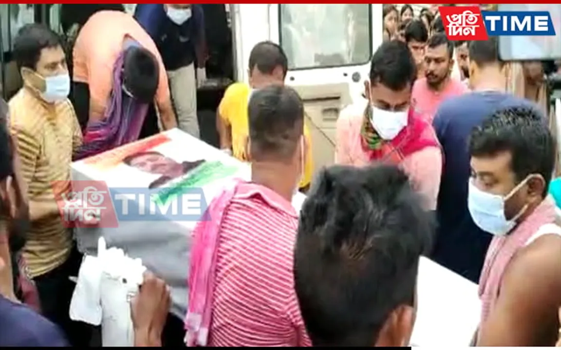 Manipur Landslides: Last Rites of Assam Engineer Held In Dhubri