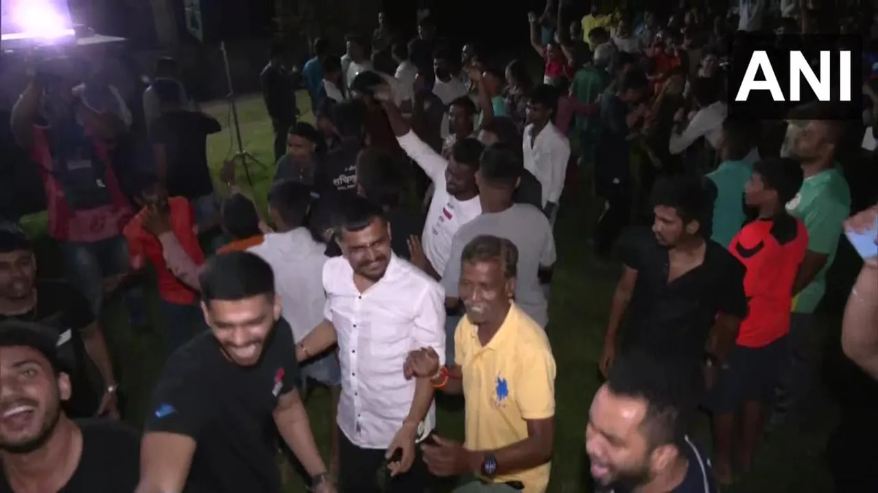 Celebrations Begin after India’s Victory Over Pakistan in Asia Cup