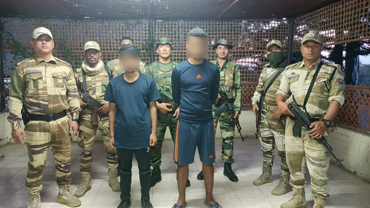 2 Active Cadres Of UNLF-P, PLA Nabbed During Separate Ops In Manipur