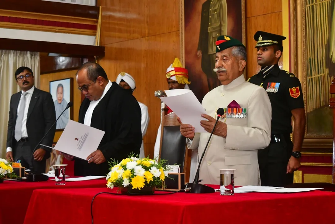 BD Mishra Takes Oath as Governor of Meghalaya