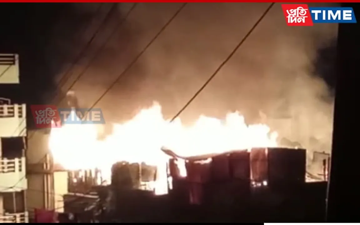 Meghalaya: Massive Inferno in Mawbah Guts 5 Houses, 2 Children Missing