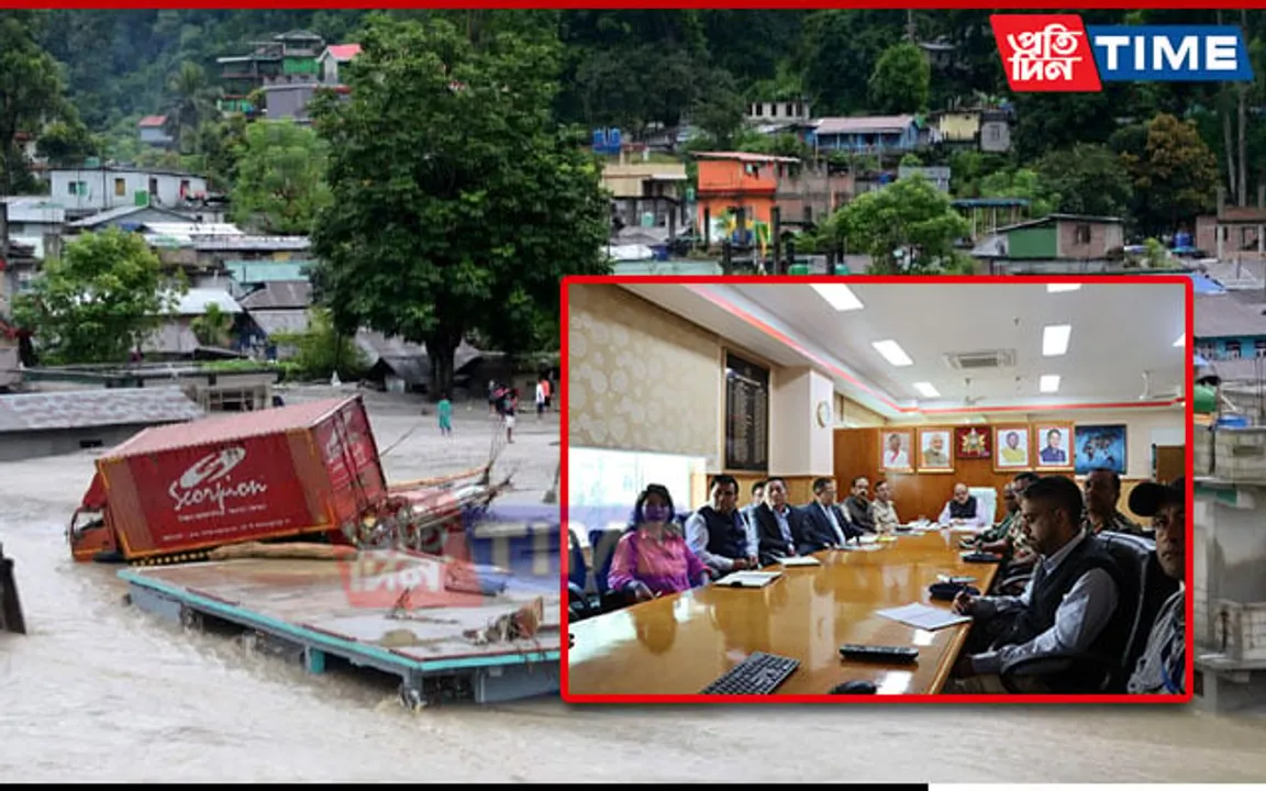 Cabinet Secy Reviews Situation in Flood-Hit Sikkim; Assures All Possible Assistance