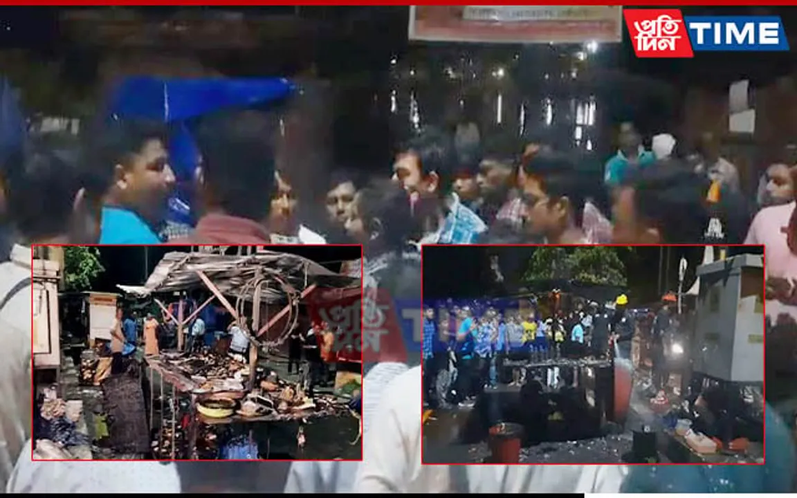 Major Fire Breaks Out at 'Khaogali' in Guwahati’s Dighalipukhuri