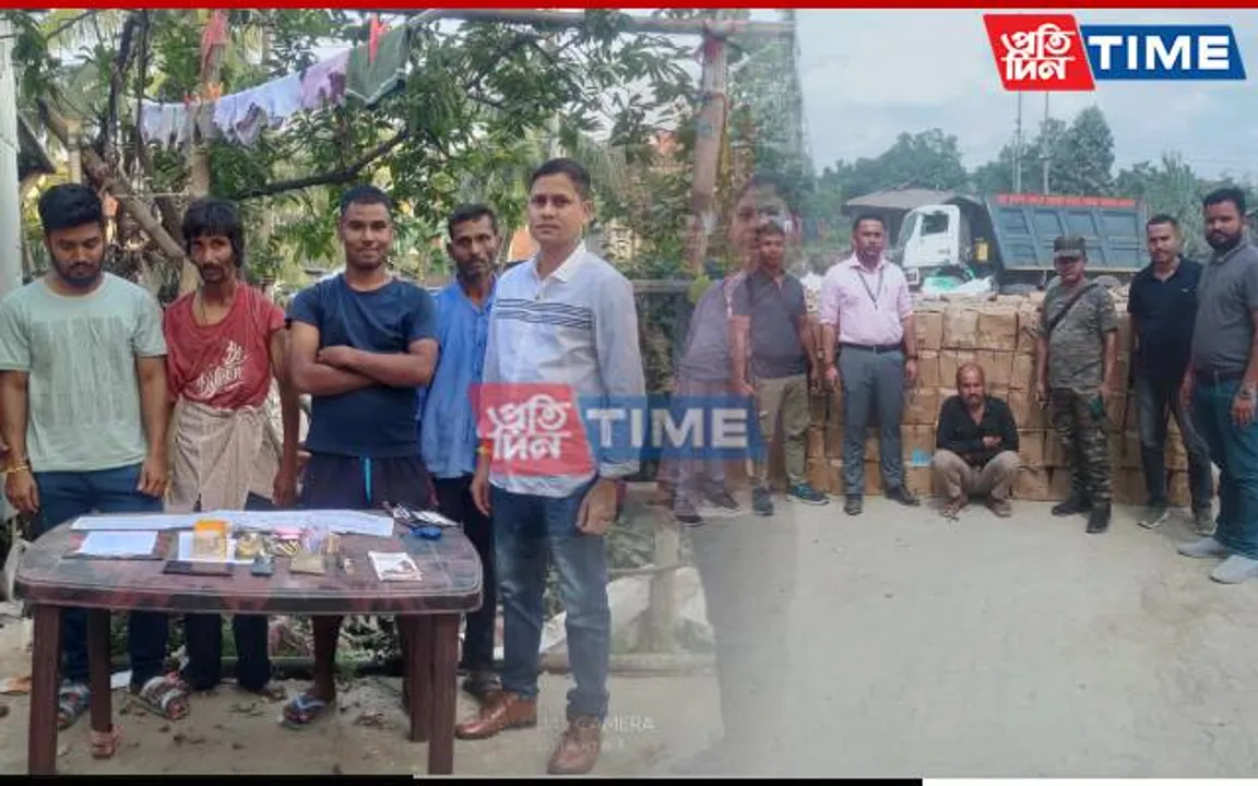 STF Assam Foils Drug Smuggling Bid & Illegal Teer Gambling in Separate Ops