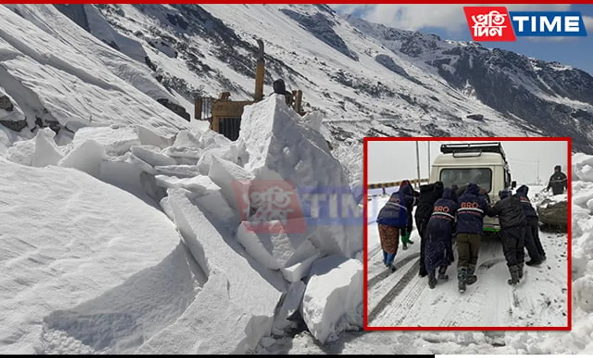 BRO Rescues Tourists Stranded at Sela Pass Due to Heavy Snowfall