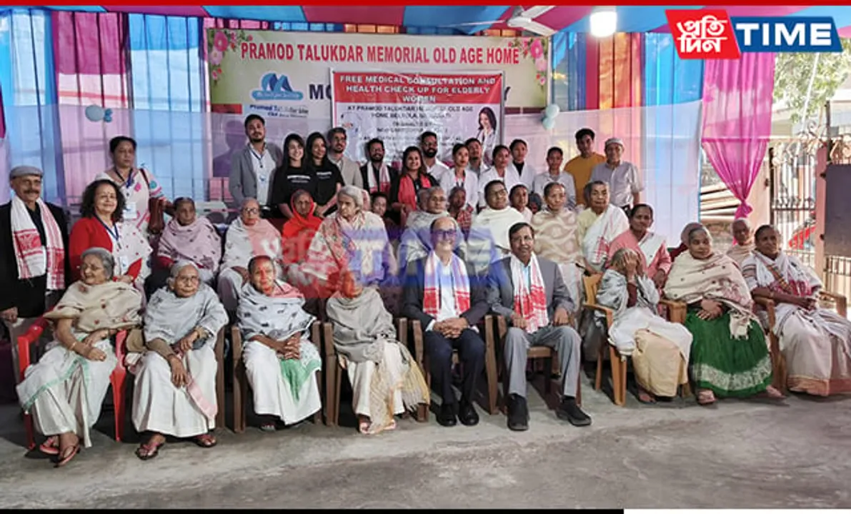 Esteemed Doctors Conduct Free Medical Camp for Elderly in Guwahati Old Age Home