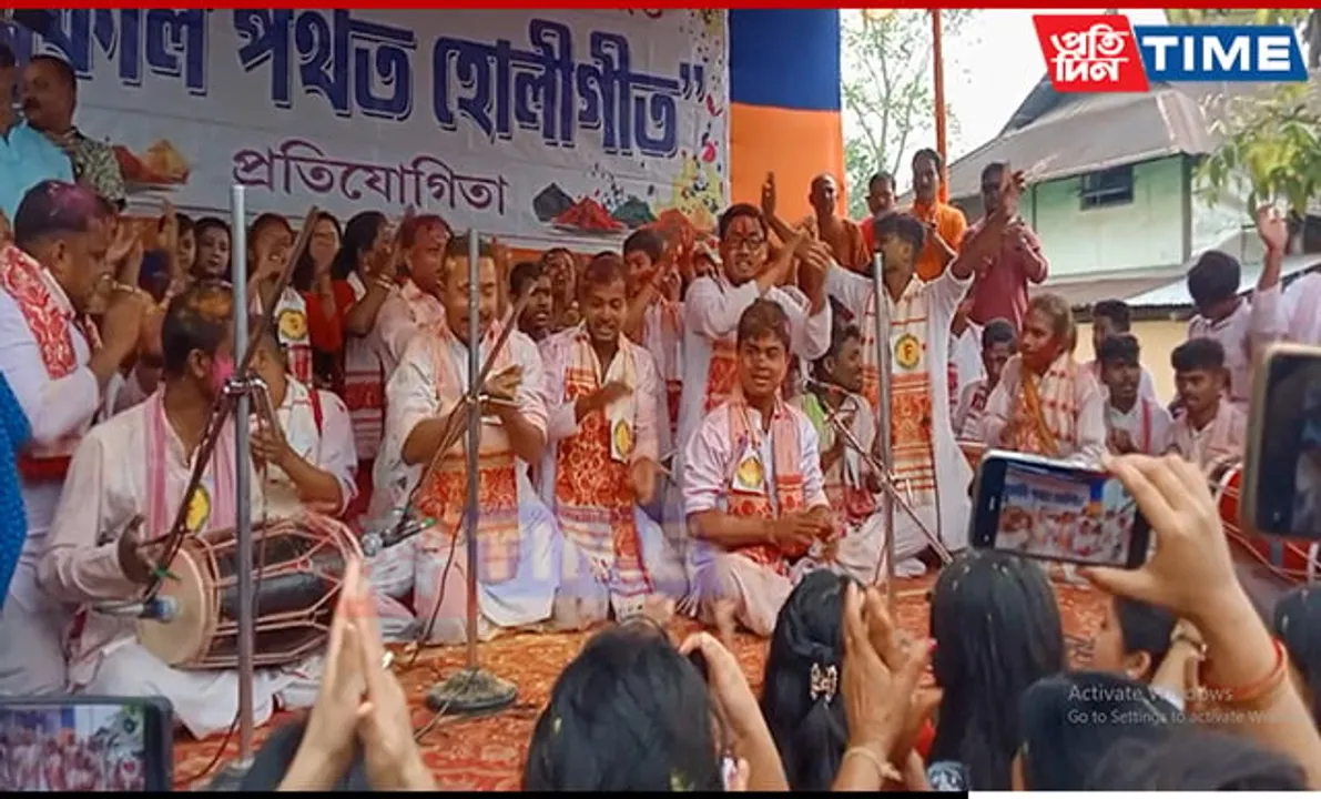 Holi Splashes Across the State; Doul Mahotsav Radiates Joy at Barpeta Satra