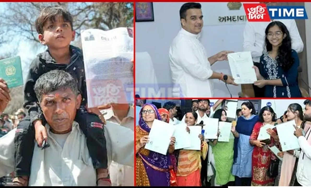 CAA Effect: Hindu Refugees from Pakistan Granted Indian Citizenship in Ahmedabad