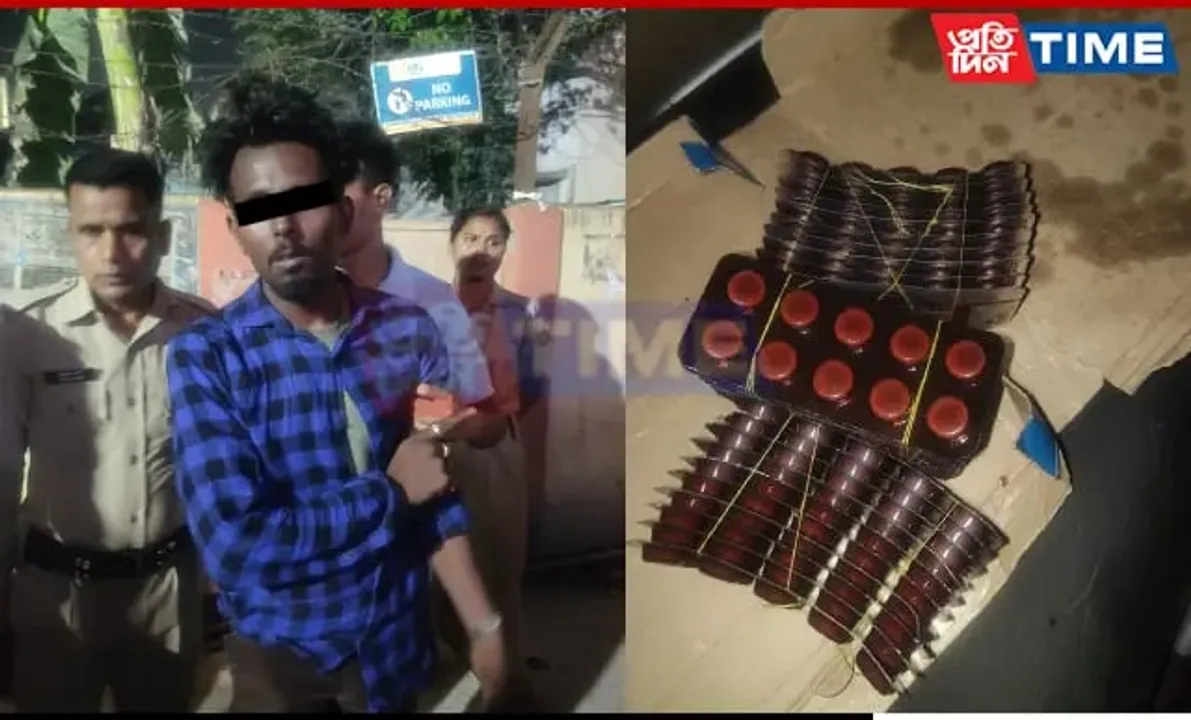 Psychotropic Tablets Seized From Man In Guwahati's Chandmari