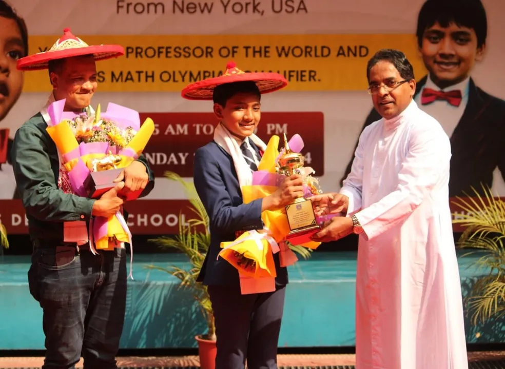 World’s Youngest Professor - Soborno Issac Bari Inspires Students at SFS Guwahati