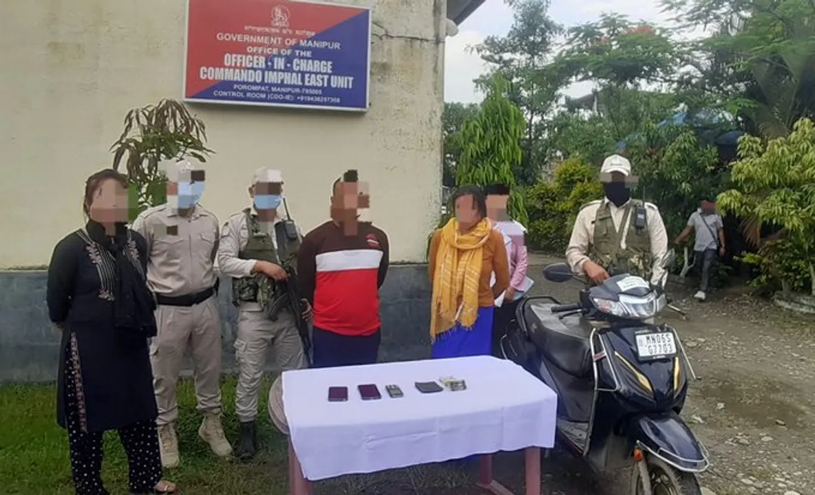 Manipur: 2 Active PREPAK (Pro) Members Arrested on Extortion Charges