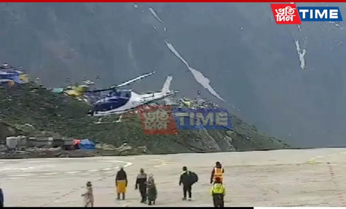 Chopper Goes Into Tailspin En Route to Kedarnath, People Flee | Watch Video
