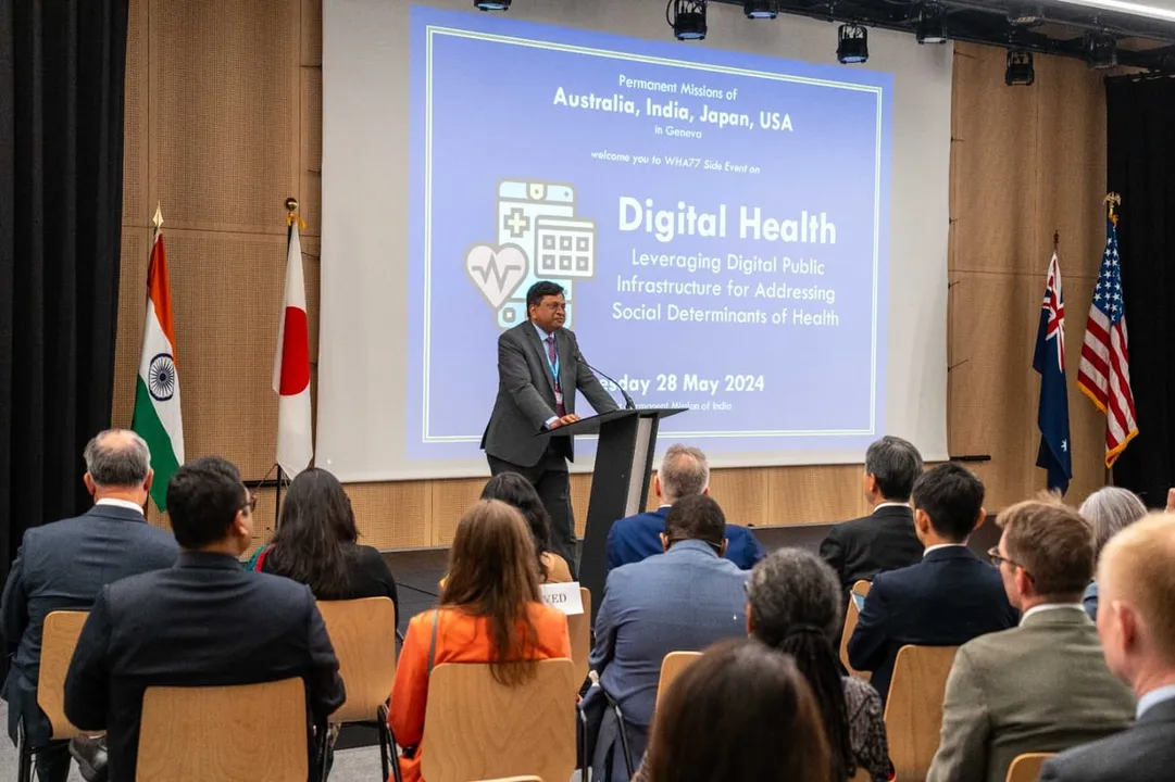 India Hosts Side Event on Digital Health at 77th World Health Assembly in Geneva