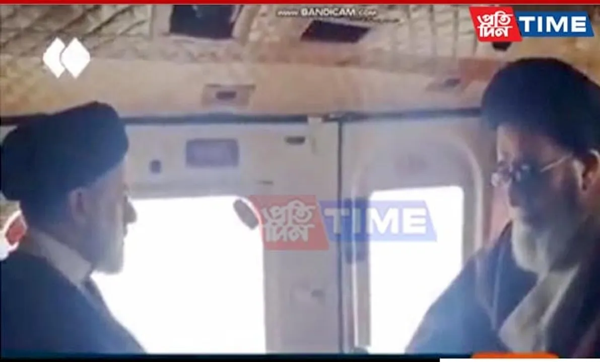 Video Surfaces Showing Iranian President Raisi Onboard Helicopter Before Fatal Crash