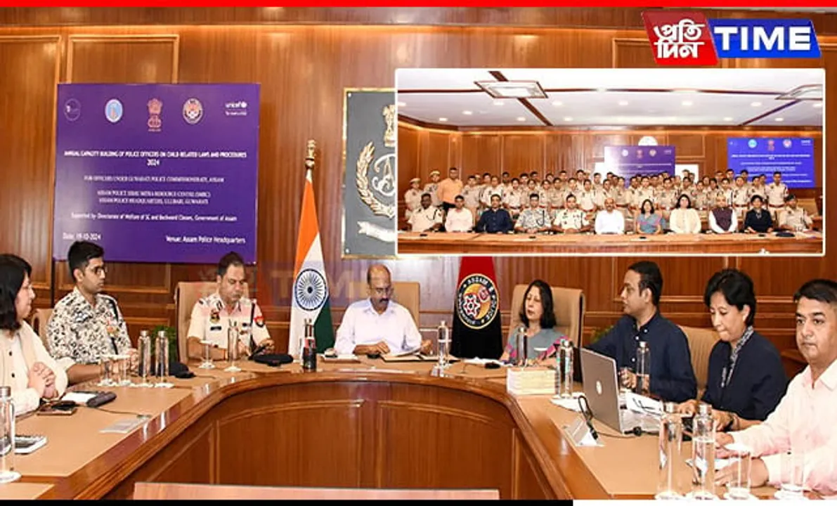 Guwahati Hosts Launch of Child Rights Training for Assam Police Officers
