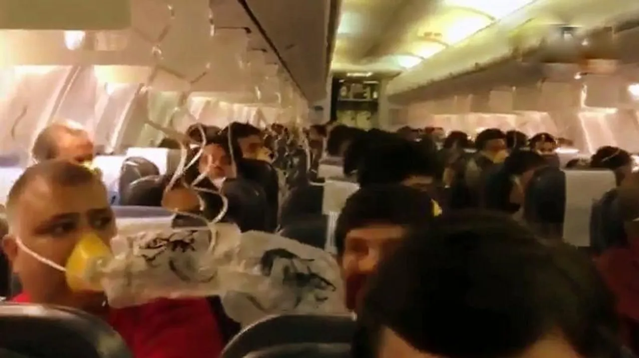 Crew errors lead to nose bleeding inside Jet flight