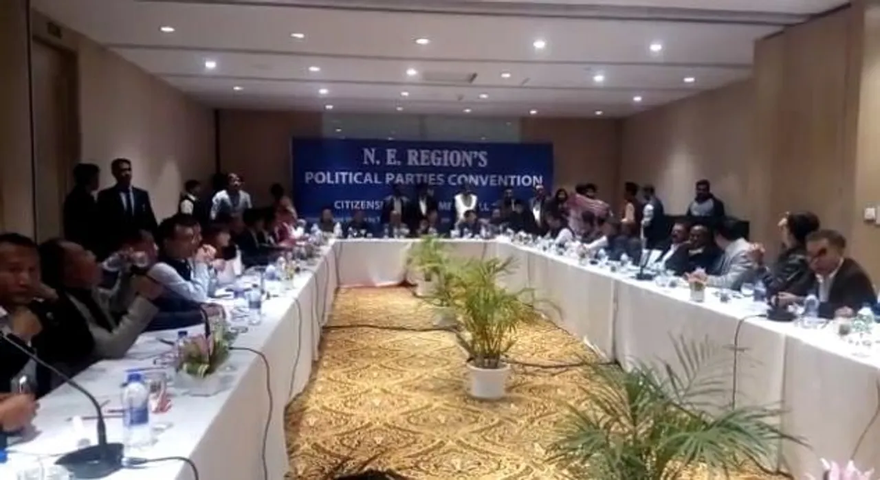 NEDA meets to discuss CAB, BJP worried