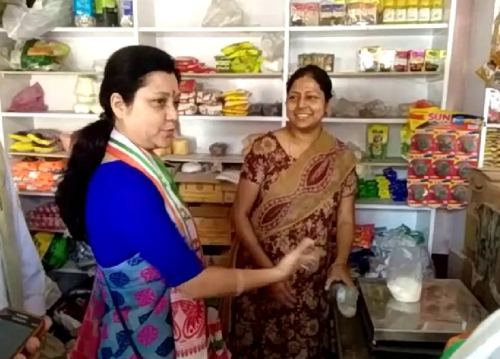 Bobbeeta Sharma pitches in Bharalu