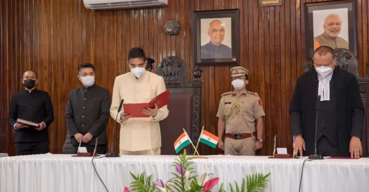 Dr Kambhampati Haribabu Sworn In As Mizoram Guv
