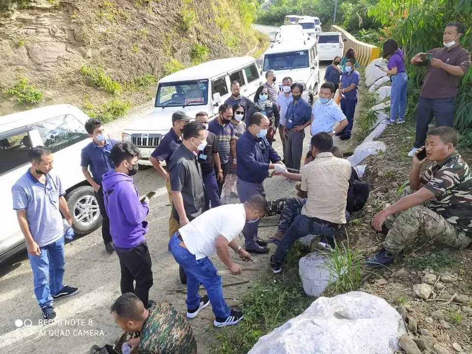 Mizoram: Police Bus With 22 People Onboard Meets With Accident