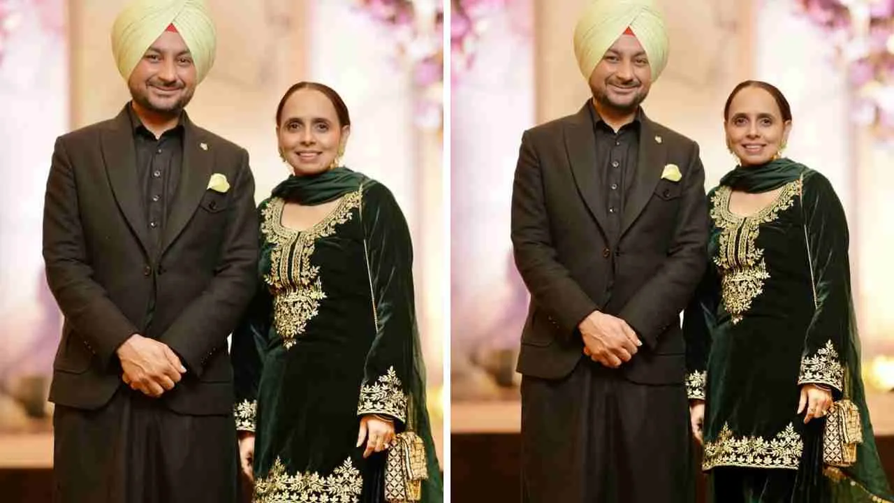 Bunty Bains With Wife.jpg