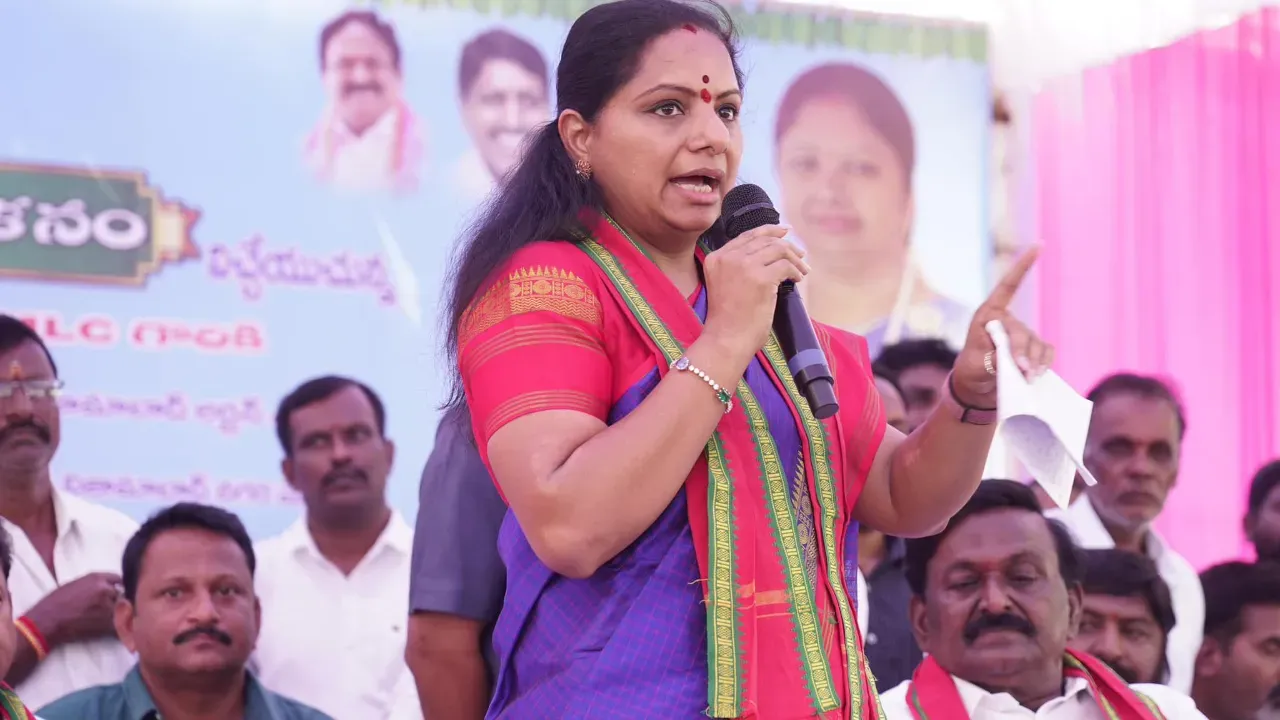 BRS MLC Kavitha