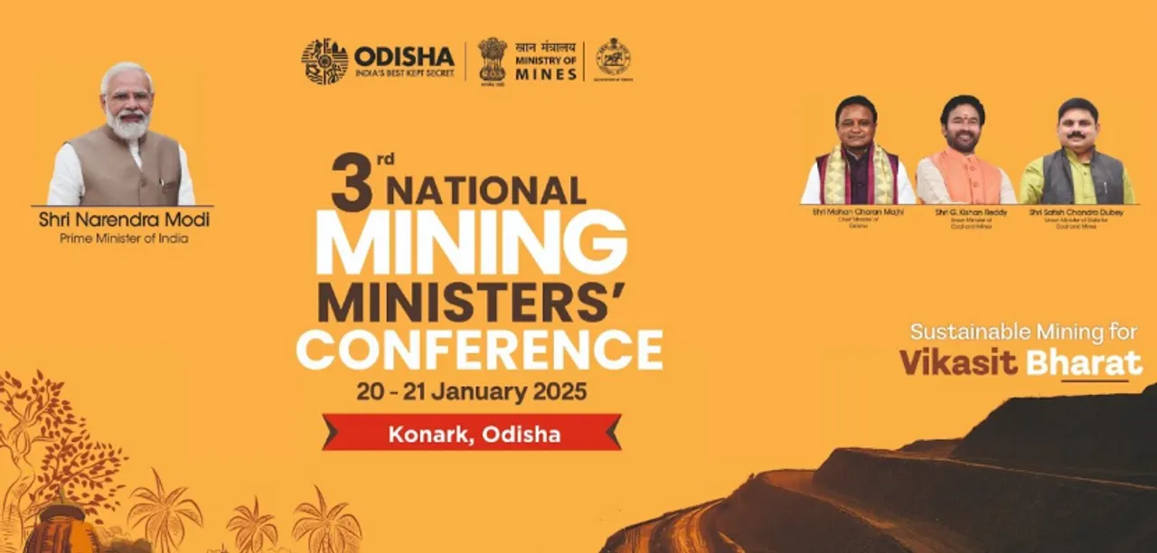  Two-day National Mining Ministers’ Conference at Odisha’s Konark from tomorrow