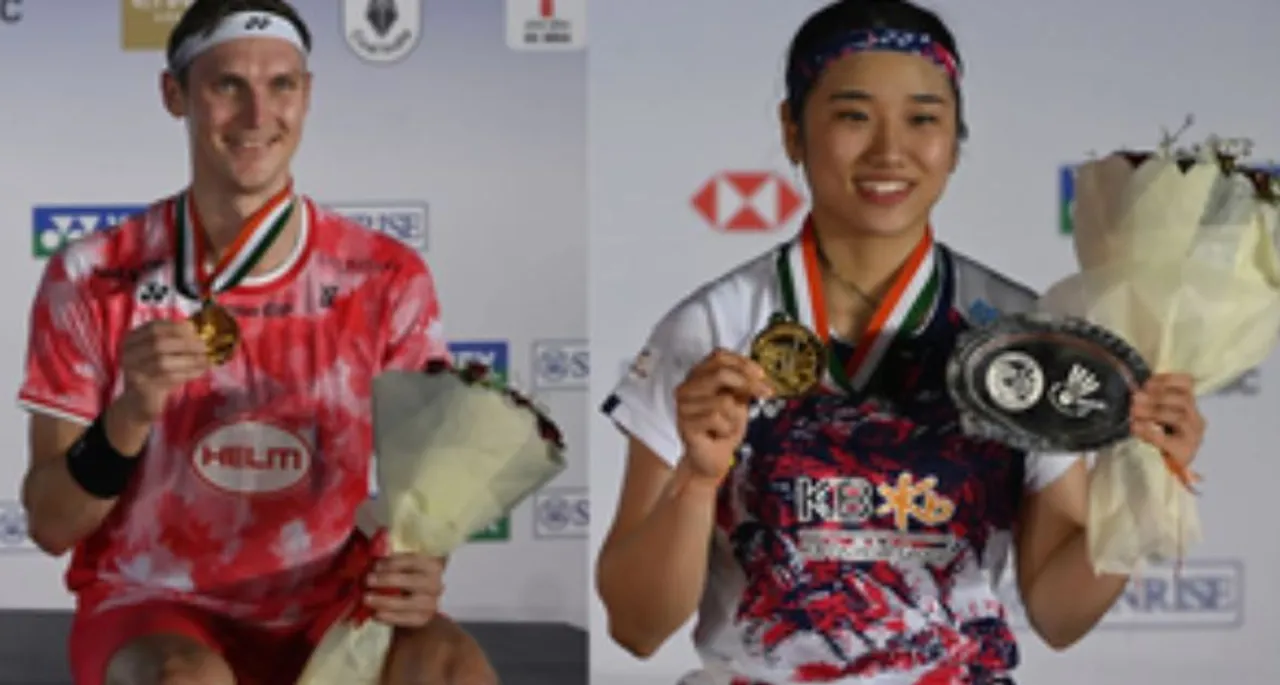  India Open 2025: Viktor Axelsen, An Se Young clinch singles titles