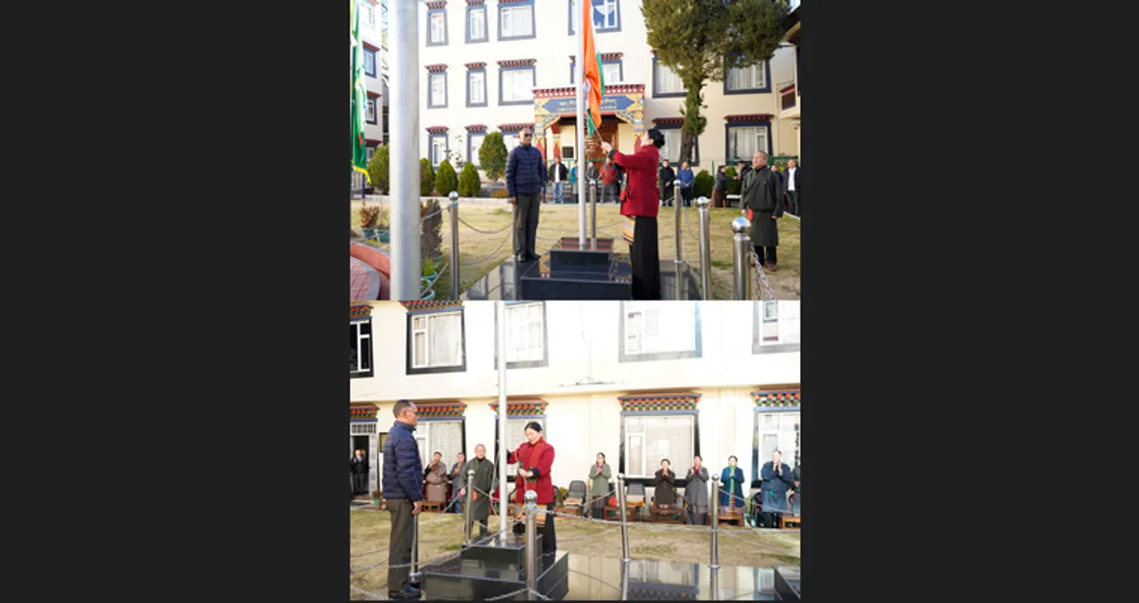  Tibetans celebrate R-Day, express gratitude to India