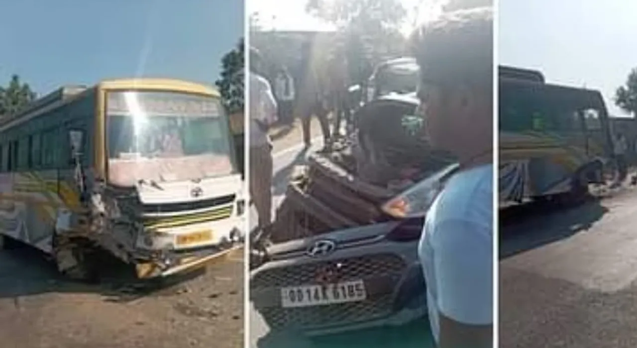  1 killed, 6 critical as car carrying Kumbh pilgrims from Odisha hits bus