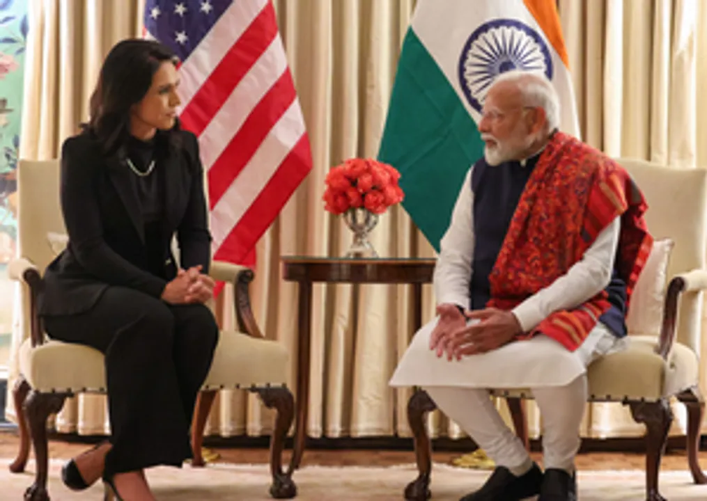  PM Modi meets Tulsi Gabbard, calls her 'strong votary of India-US friendship'
