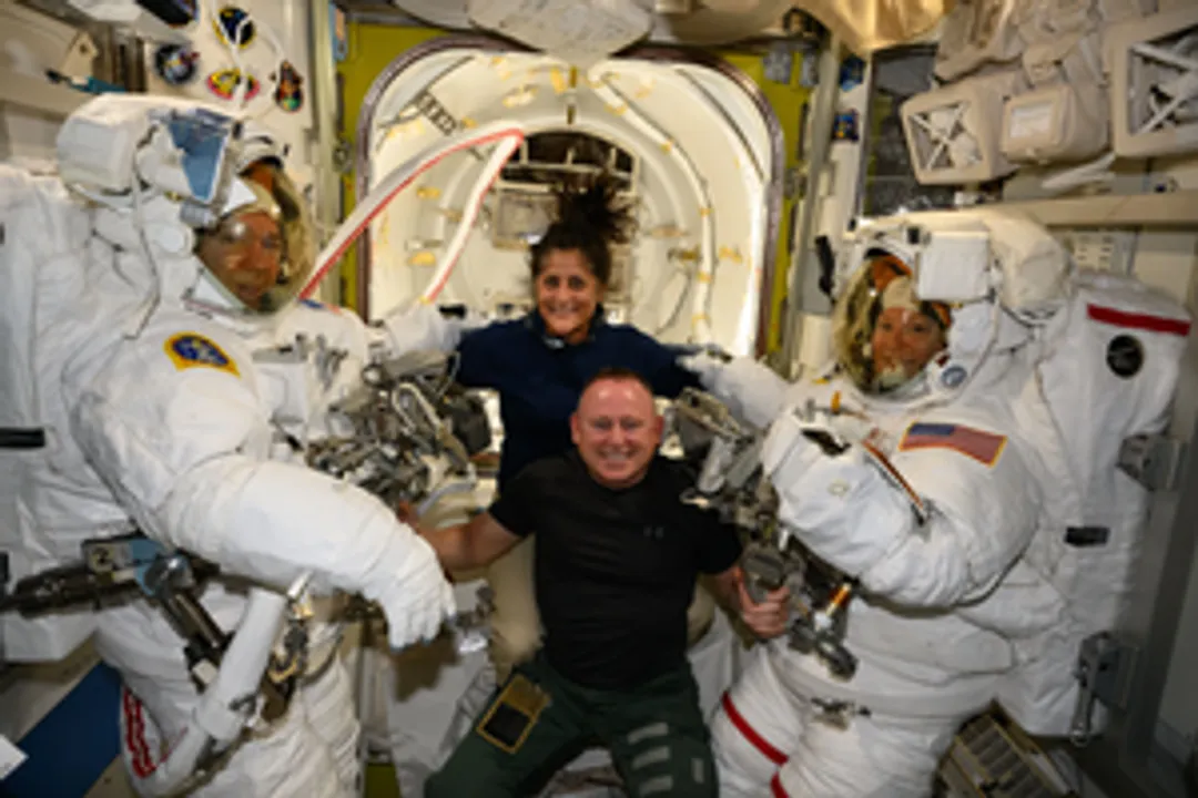  Sunita Williams, Butch Willmore to return to Earth from space on March 19