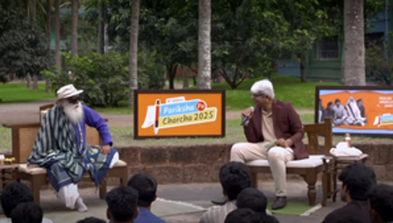  Don't stress; education, exams are for brain's development: Sadhguru in 'Pariksha Pe Charcha'