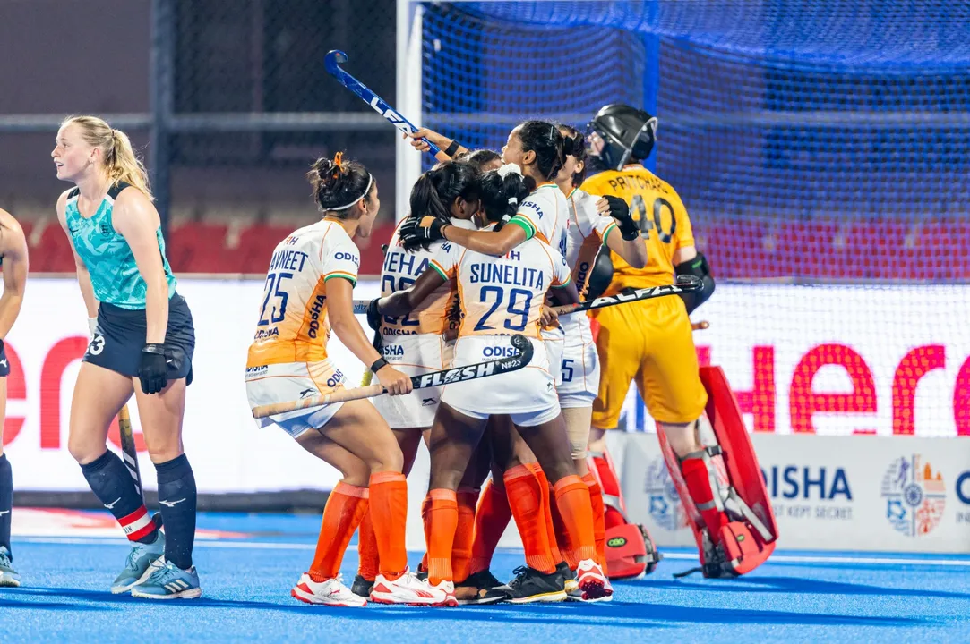  England record 2-1 shootout win over India in FIH Hockey Pro League 2024/25 (Women)