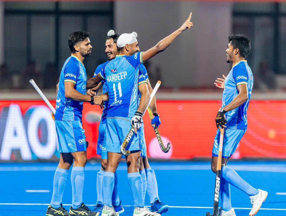  India stun Spain with 2-0 victory in the FIH Hockey Pro League 2024-25 (Men)