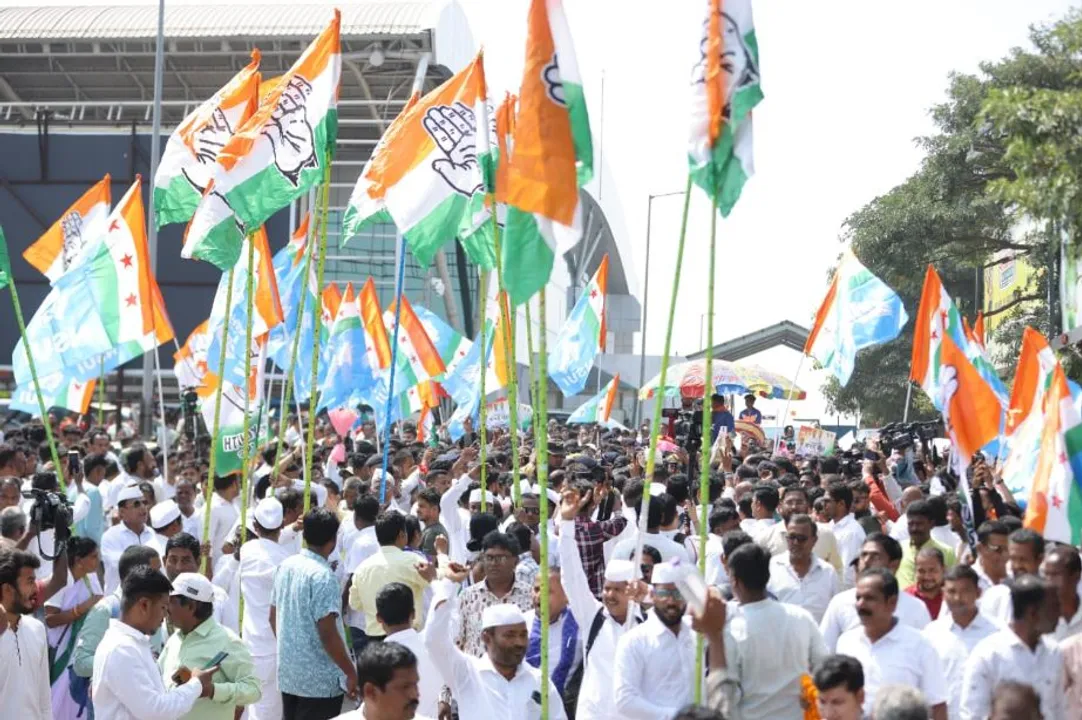  Odisha Congress' Padayatra from Bhubaneswar to Puri Jagannath Temple begins