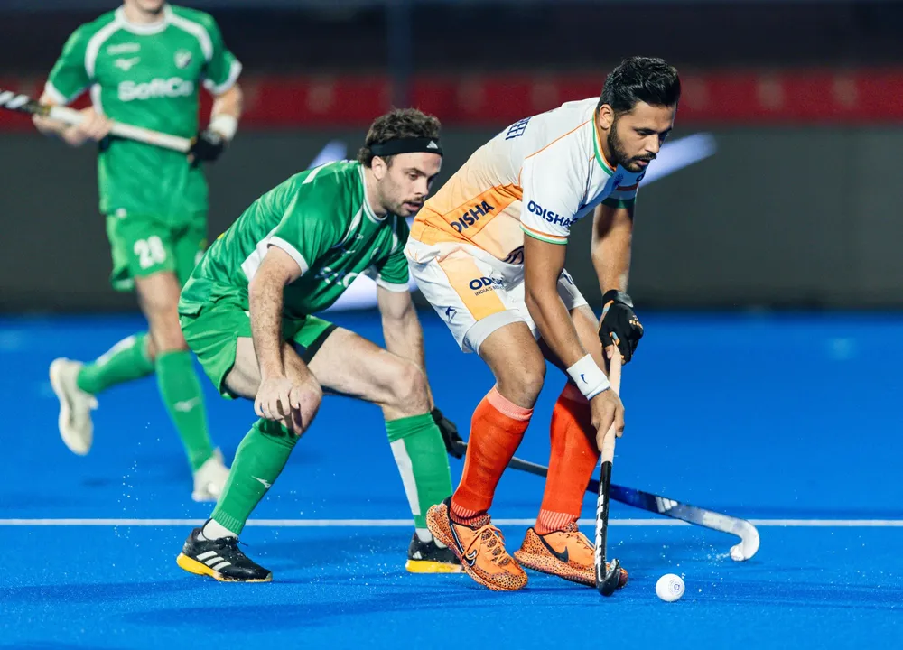  FIH Hockey Pro League 2024/25 (Men): India beat Ireland 3-1