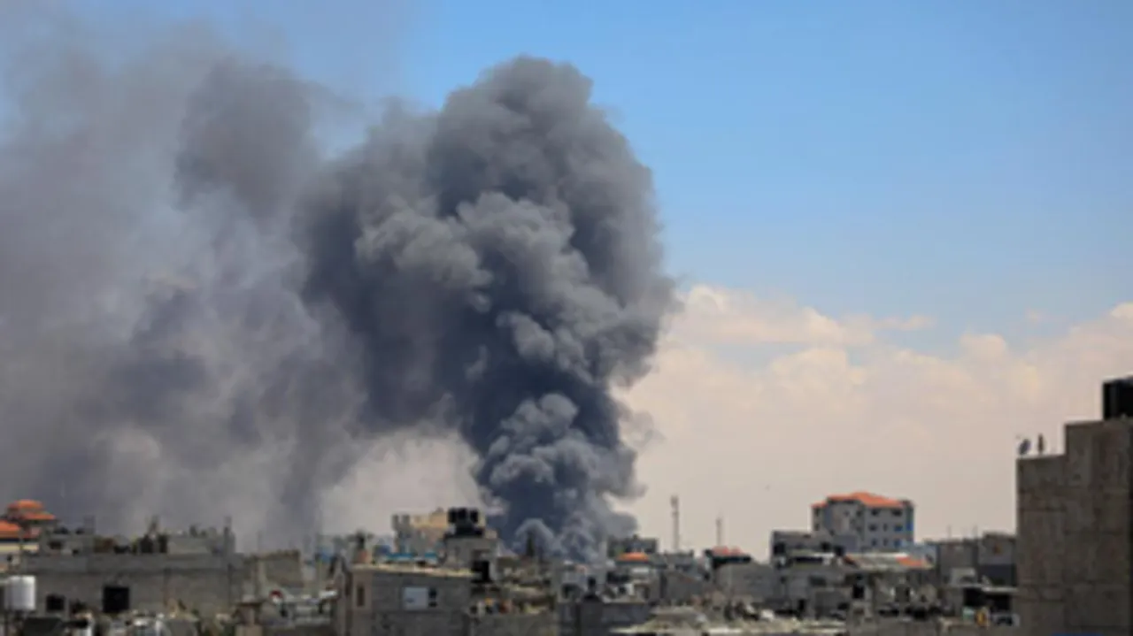 Israeli military says struck sites in Gaza's Rafah after attempted rocket launch