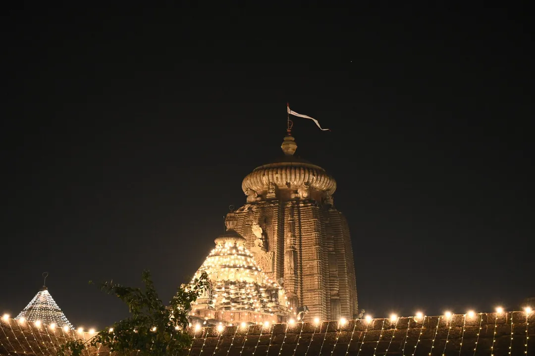  Lingaraj Temple Mahadipa Time 2025: Here's when sacred diya will be placed atop temple