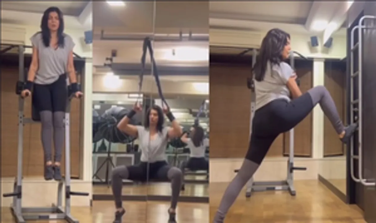  Sushmita Sen shares her workout mantra: Prepare the mind, the body will follow