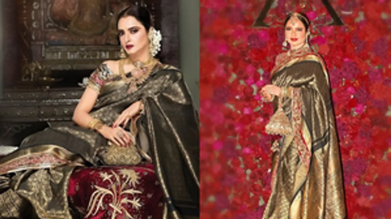  Manish Malhotra praises Rekha for her sustainable fashion sense