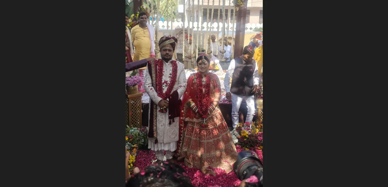  Mahanga MLA Sarada Pradhan ties the knot with trainee OAS officer