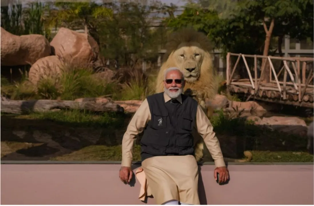  PM Modi visits Vantara, the wildlife rescue and conservation centre