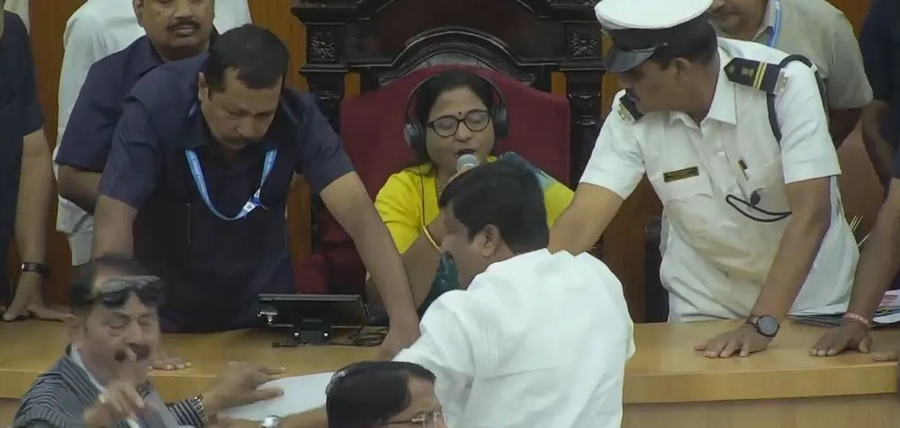  Odisha Assembly witnesses uproar as Opposition BJD, Congress protest over key issues