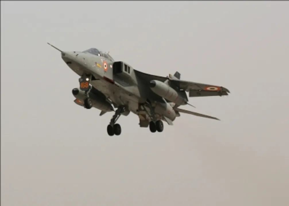  Jaguar fighter aircraft crashes in Haryana, pilot ejects safely